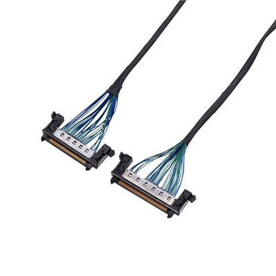Kabel koncentryczny LCD notebooka Dostosowany 20-pinowy 30-pinowy LVDS