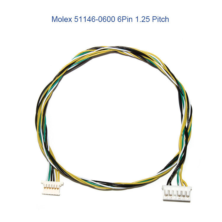 Wiązka elektryczna 5P 6P MOLEX 51146 1,25 mm z uchwytem obudowy A1254 SMD