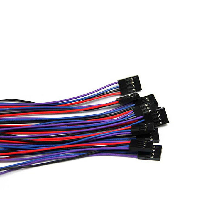 Płaski 2,0 mm żeński do żeńskiego kabel połączeniowy Dupont do drukarki 3D 4PIN