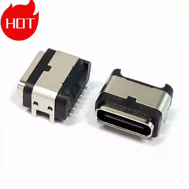 Wodoodporne złącze ładowania Micro Mini USB typu C 24pin z metalową obudową