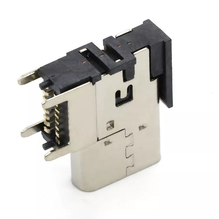 Pionowe boczne złącza USB 3.1 typu C Gniazdo żeńskie 16Pin