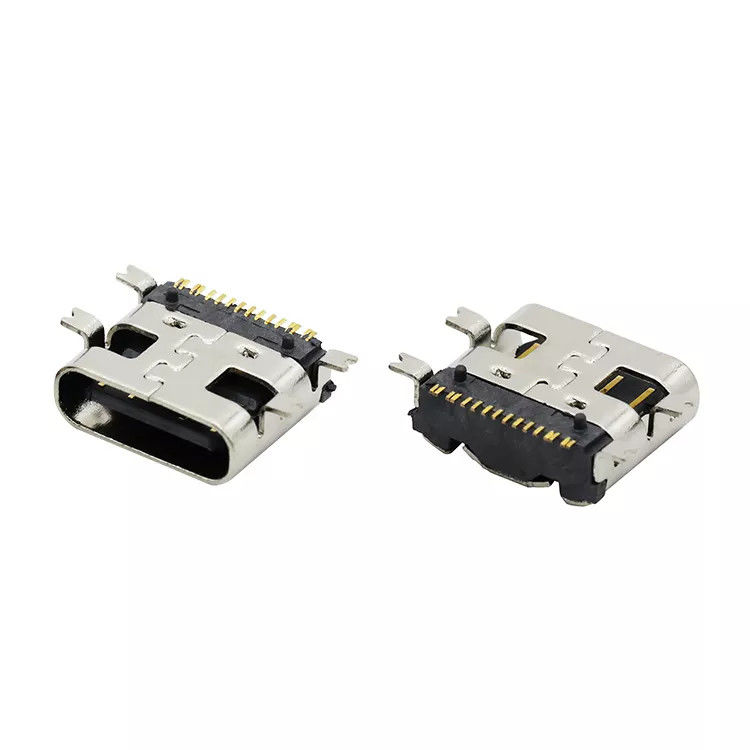 16Pin USB 3.1 Odwracalne gniazdo typu C Żeńskie złącze wtykowe SMT