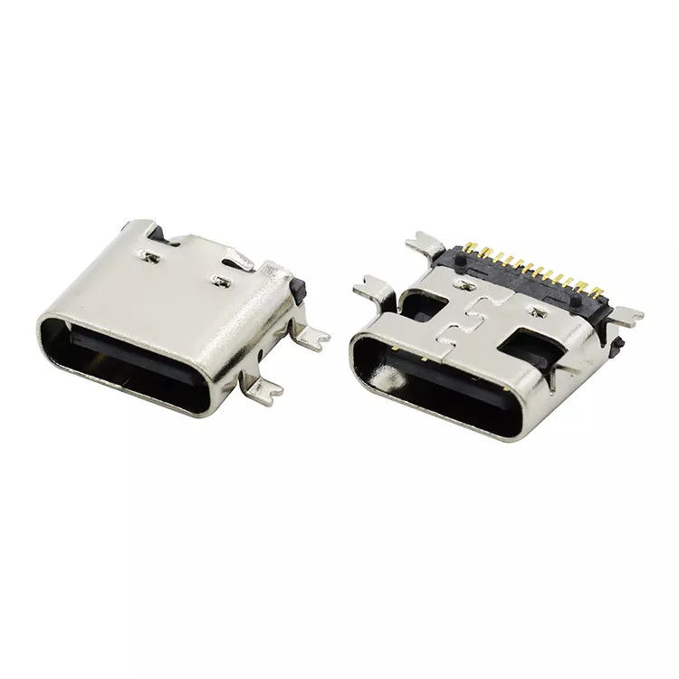 16Pin USB 3.1 Odwracalne gniazdo typu C Żeńskie złącze wtykowe SMT