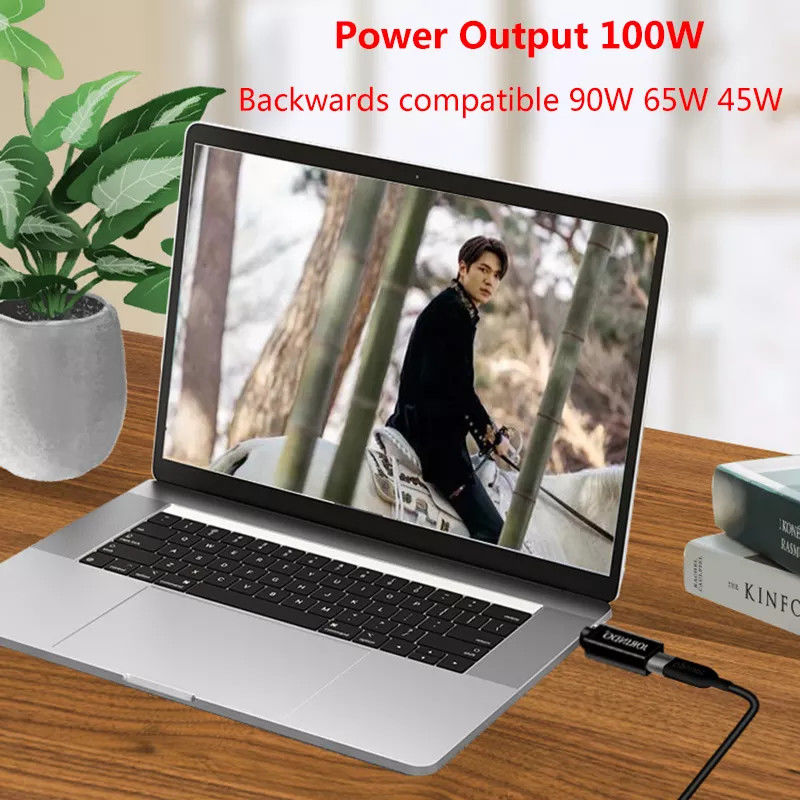 100 W USB typu C żeński na DC 5,5 x 2,5 mm męskie złącze PD Szybkie szybkie ładowanie