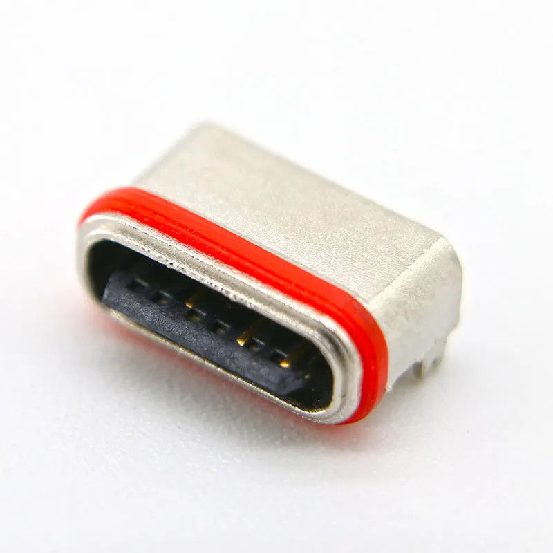 Żeńskie poziome złącze SMT 6-stykowe USB3.0 USB3.1 do ładowania