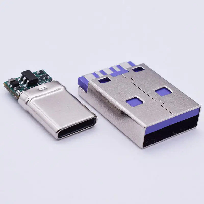 Wodoodporne złącze USB 3.1 Type C 24-pinowe żeńskie poziome SMT DIP z płytką montażową i gniazdem USB