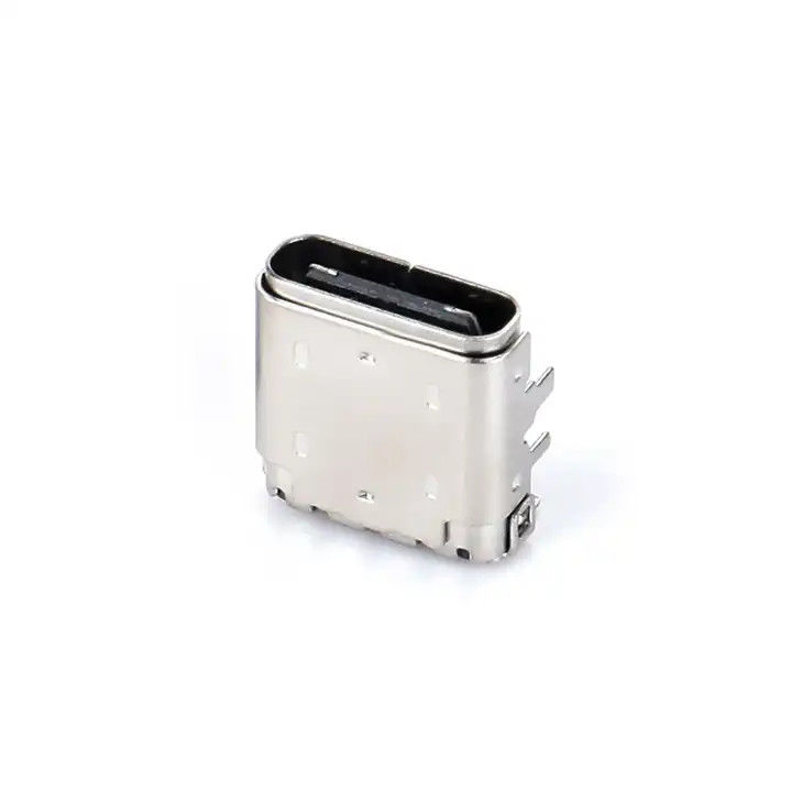 24 pin USB typu C Kobieta złącza DIP + SMT 3.4 przednia wtyczka i tylny patch do przewodu ładowania