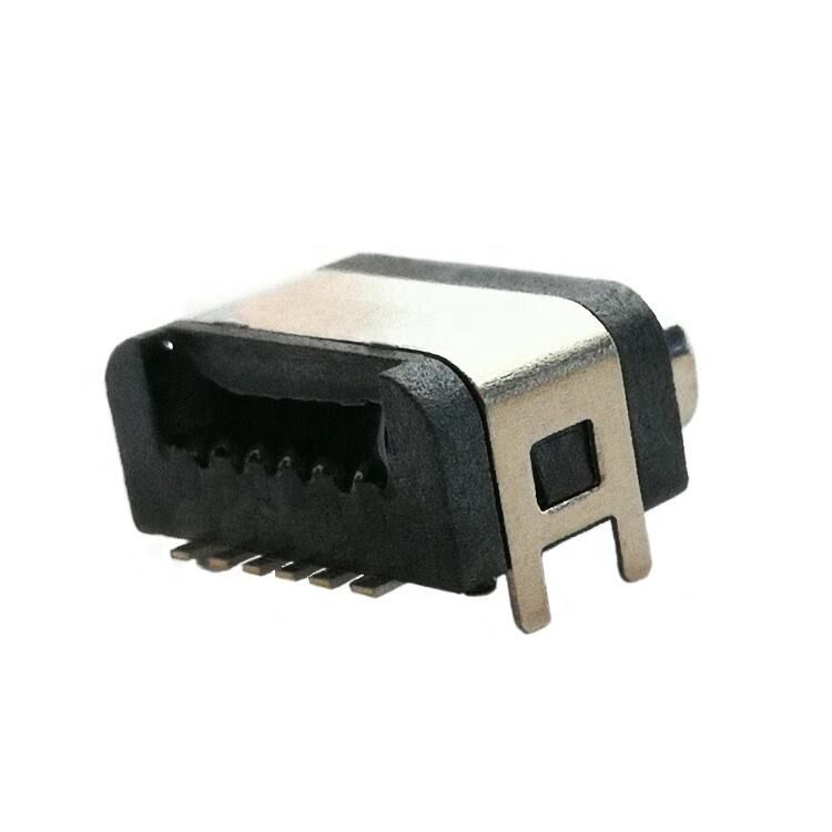 Wodoodporne złącze USB IP67, 6-pinowe, poziome, do montażu powierzchniowego, żeńskie złącze USB typu C