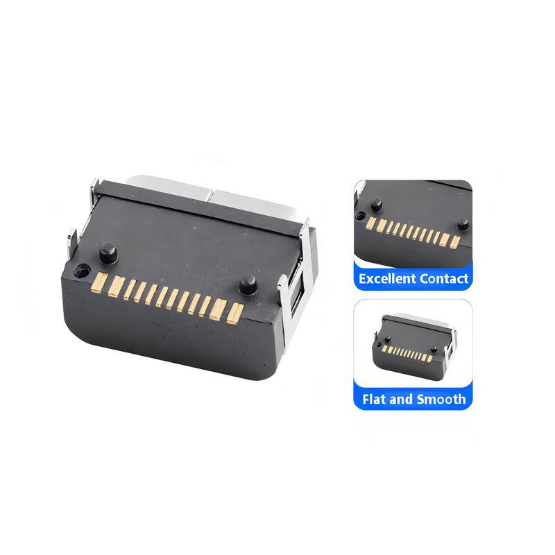 Typ C 16 szpilkowy łącznik kobiecy poziomy SMT montaż wodoodporny łącznik USB 5A 20V