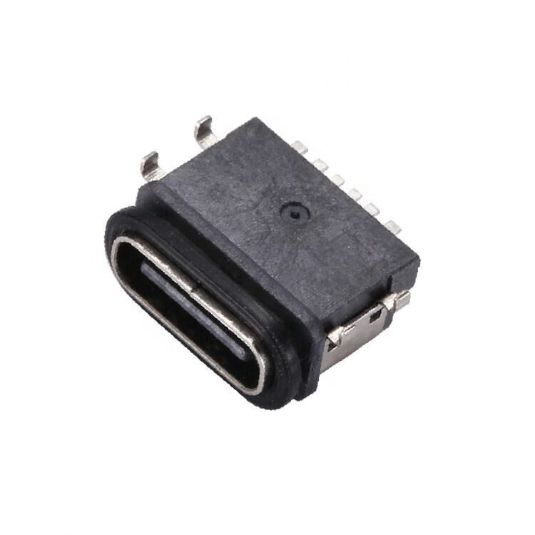 Typ C 6-pin Kobieta IPX7 wodoodporny złącze USB