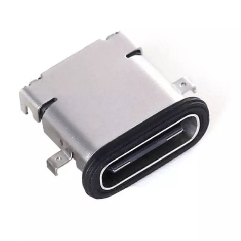 Wodoodporne złącze USB typu C IP67, Mid Mount, USB typu C 3.0 SMT, przelotowe, pionowe złącze USB