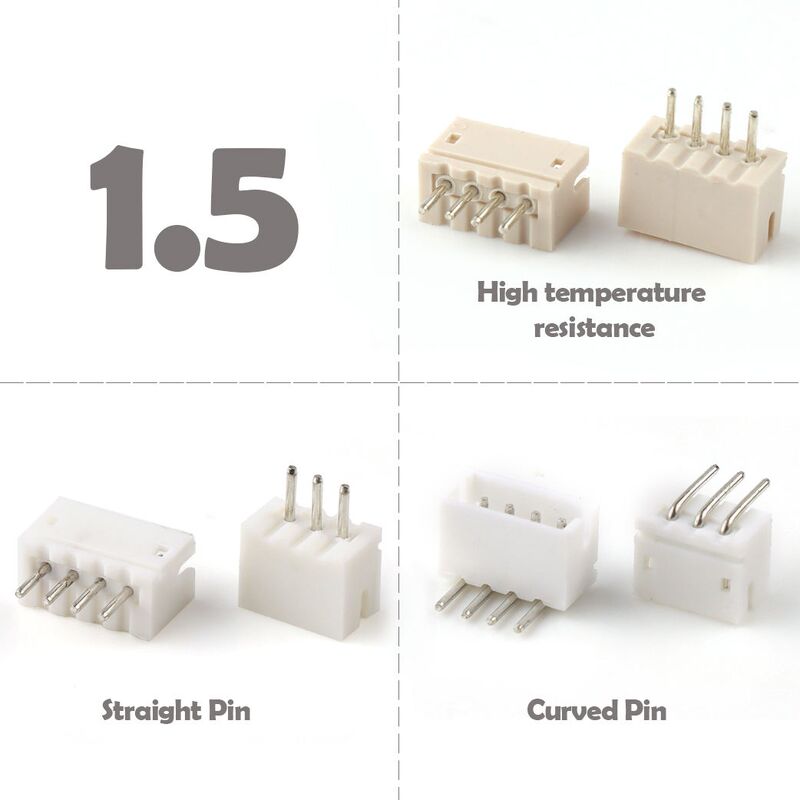 Włókno do deski łącznik Wafer Molex 1,5 2,0 mm Pitch ZH PH HY LCP 2,5 mm łącznik wafer