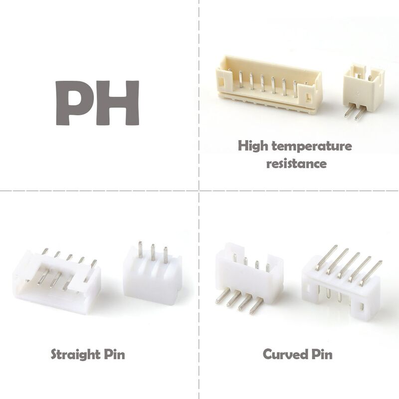 Włókno do deski łącznik Wafer Molex 1,5 2,0 mm Pitch ZH PH HY LCP 2,5 mm łącznik wafer