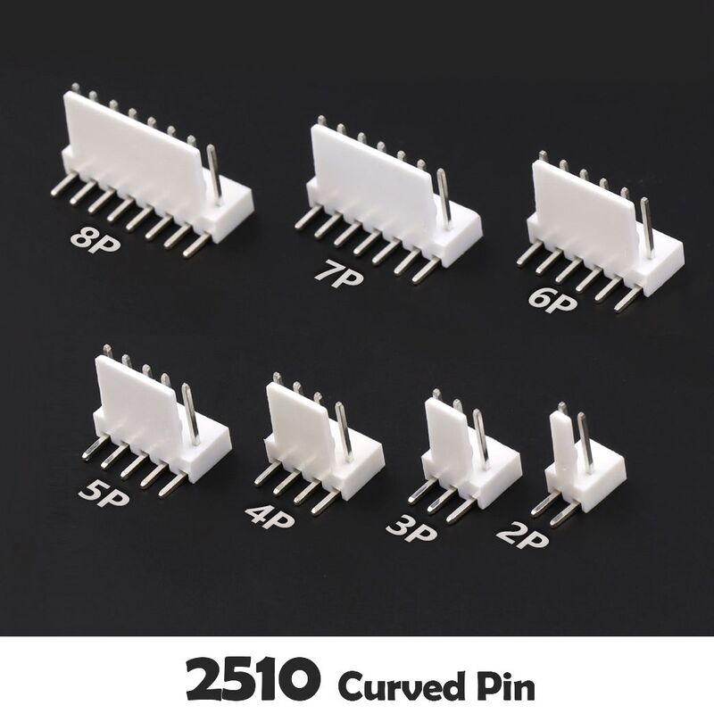 2.54 Włókno do płyty łącznik płytkowy Lcp pionowy 90 stopni Jst 2,5 mm Smt Pcb łącznik