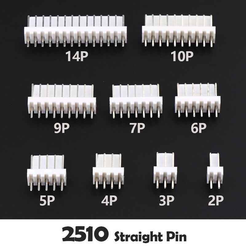 2.54 Włókno do płyty łącznik płytkowy Lcp pionowy 90 stopni Jst 2,5 mm Smt Pcb łącznik