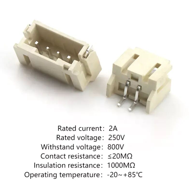 Złącze drut-płytka SMD PH 2.0mm 6 pinów Złącze typu wafer SMT pionowe z osłoną