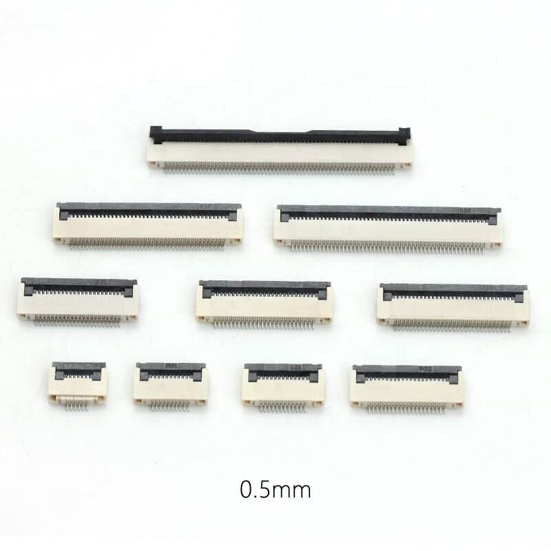 Złącze FPC poziome typu Flip-lock ZIF H2.0mm 4-60pin rastr 0.5mm Złącza FPC/FFC