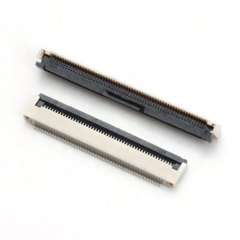 Złącze FPC poziome typu Flip-lock ZIF H2.0mm 4-60pin rastr 0.5mm Złącza FPC/FFC