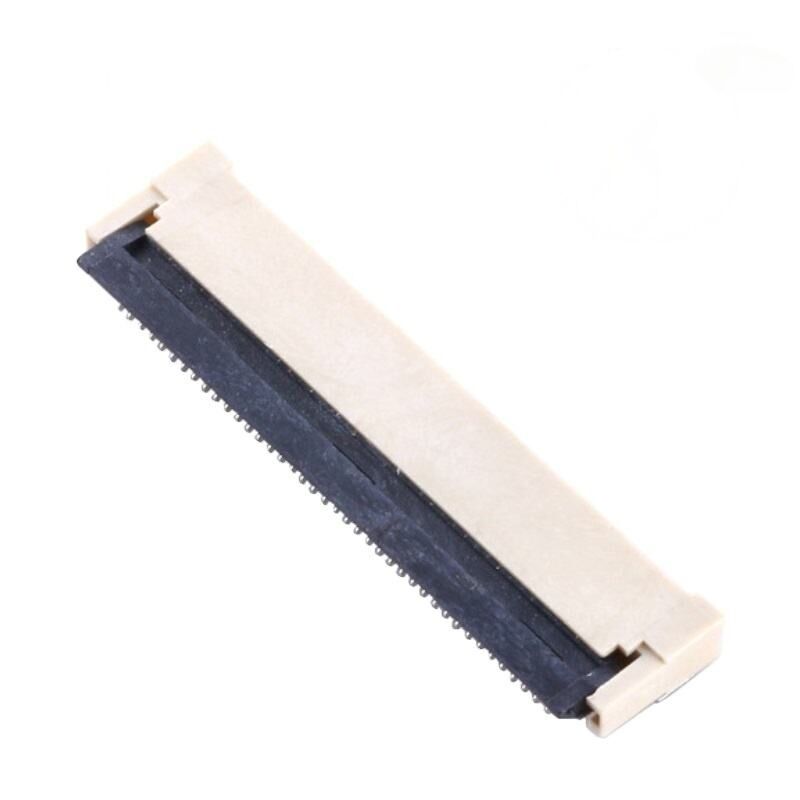 Złącze FPC typu ZIF z poziomym klipsem z tyłu, rozstaw 0,5 mm, 0,5 mm, 4-60 pinów
