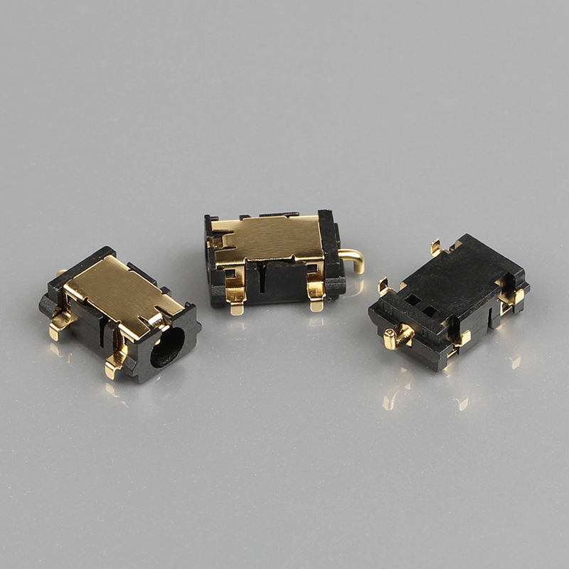 5 PIN DC-058-1.3mm DIP miedziana kontakt Nylon obudowa DC adapter zasilania wtyczka Jack kobiecy