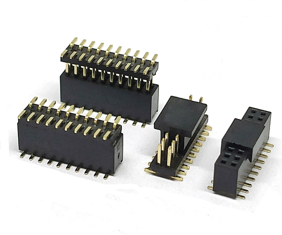 1.27mm Pitch 20 Pin Kobieta Mężczyzna SMT Typ PCB Socket Pin Header