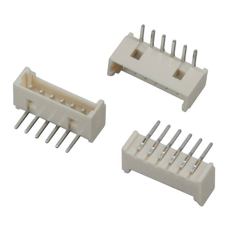 Molex Poziome złącze przewód-płytka, rozstaw 1,25 mm, 2-16-pinowe złącze DIP, jednorzędowe