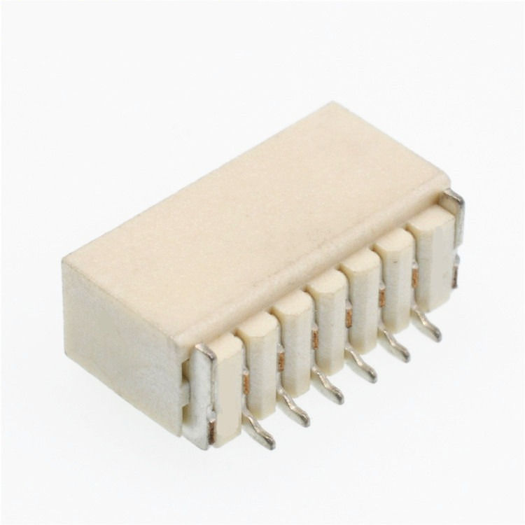 1.0mm Gniazdo Waferowe Poziome Pionowe Zaczep Łatka Uchwyt Pin Złącze z Brązu Fosforowego Odporne na Wysokie Temperatury