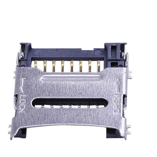 8-pin Micro SD / TF Card Socket Molex 472192001 Alternatywny H1.8mm Podnieś pokrywę (szczyt) SMT Connector