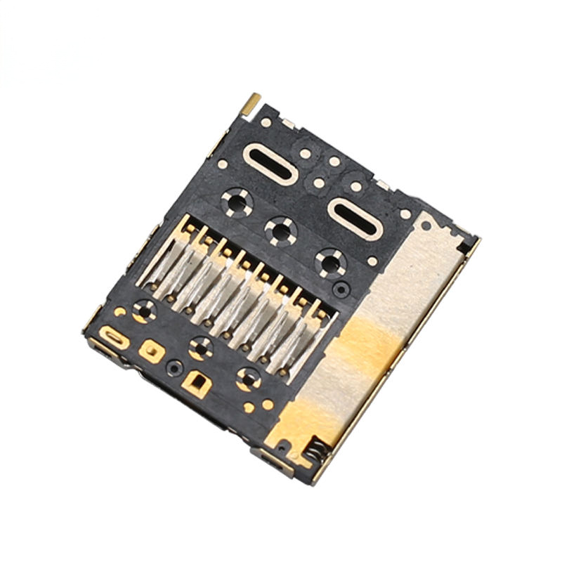 Wymiana JAE ST11S008V4HR2000 Push-Push Type Micro SD Card Connector TF Card Slot dla telefonów