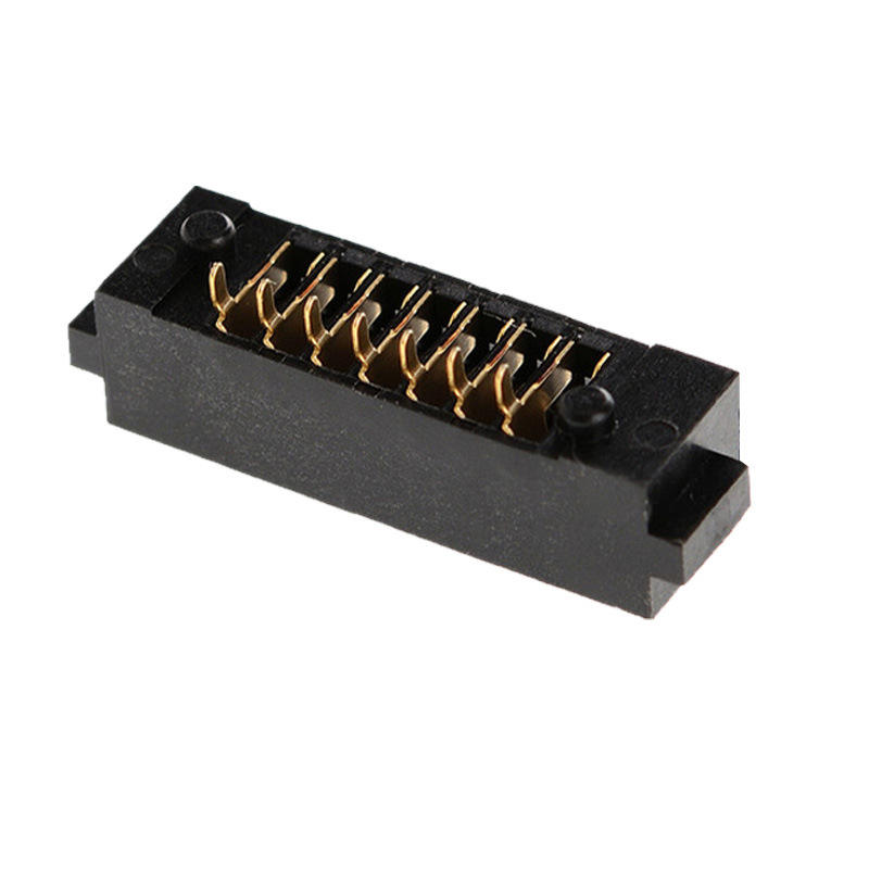 7-PIN Fingerprint Lock Battery Holder Connector 2.0mm Spacing Insert Blade PBT Material Phosphor Bronze Contacts