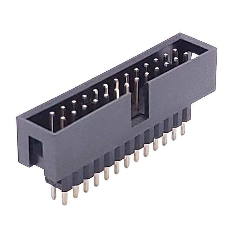 Złącze typu Box Header DIP z rastrem 2,54 mm, 2x5 pinów, dwurzędowe gniazdo pinowe, konfigurowalne złącza i obudowy przewodów