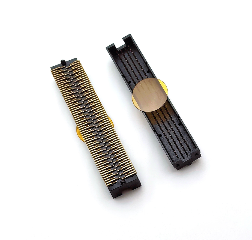 1.27mm żeńskie złącze komunikacyjne 4x25P H5.08 SMT typ Y w pełni pozłacane 1u do PCBA