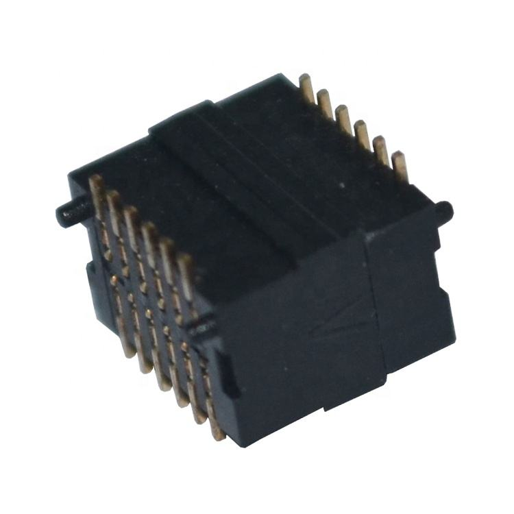 12Pin SMT Male Female PCB Connector 0.5Pitch Stack Height 6.0mm Board to Board & Mezzanine Connectors