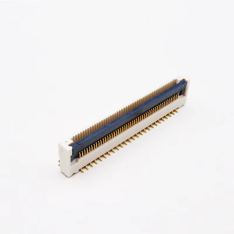0.5mm Pitch 30/40/50P Gold-Plated H5.9 FPC Connector Vertical Patch Flip-Top with Lock FFC Connector
