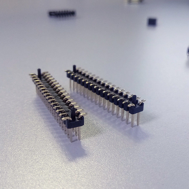 Złącza dwurzędowe 1,27 mm SMT Szpilka Header 40-Szpilkaowe złącze żeńskie