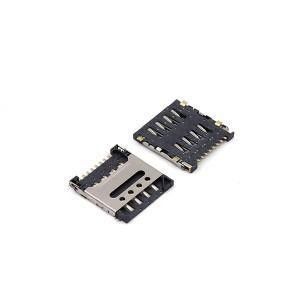 Złącze gniazda karty Micro SIM 8P Uchwyt typu flip