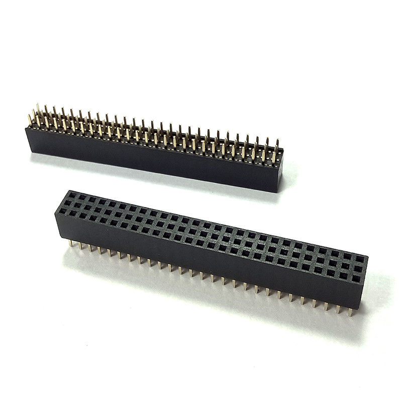 Złącze żeńskie trzyrzędowe 2-50 Szpilkaowe Złącze 2,0 mm Poziom Deska do deski PCB Connector