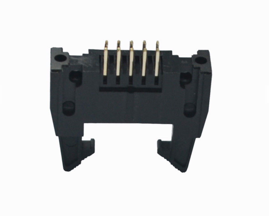 Pozłacana płytka PCB do złączy przewodów Wyrzutnik 2,0 mm Złącze męskie DIP IDC