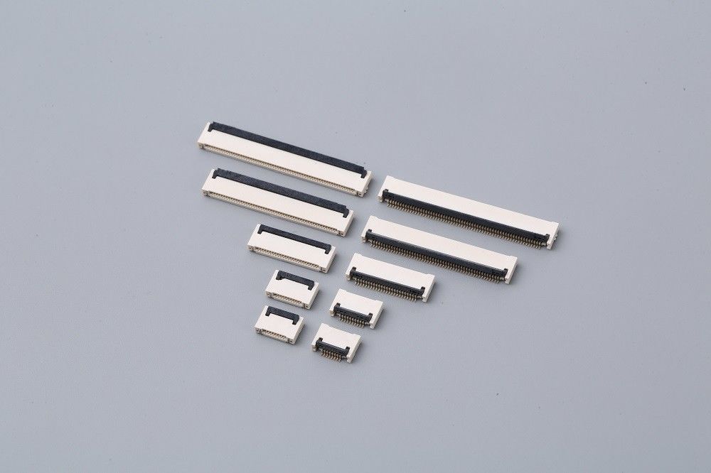 Złącze FPC o skoku 1,0 mm H2,0 mm dolny styk ZIF 4-stykowe złącze FFC