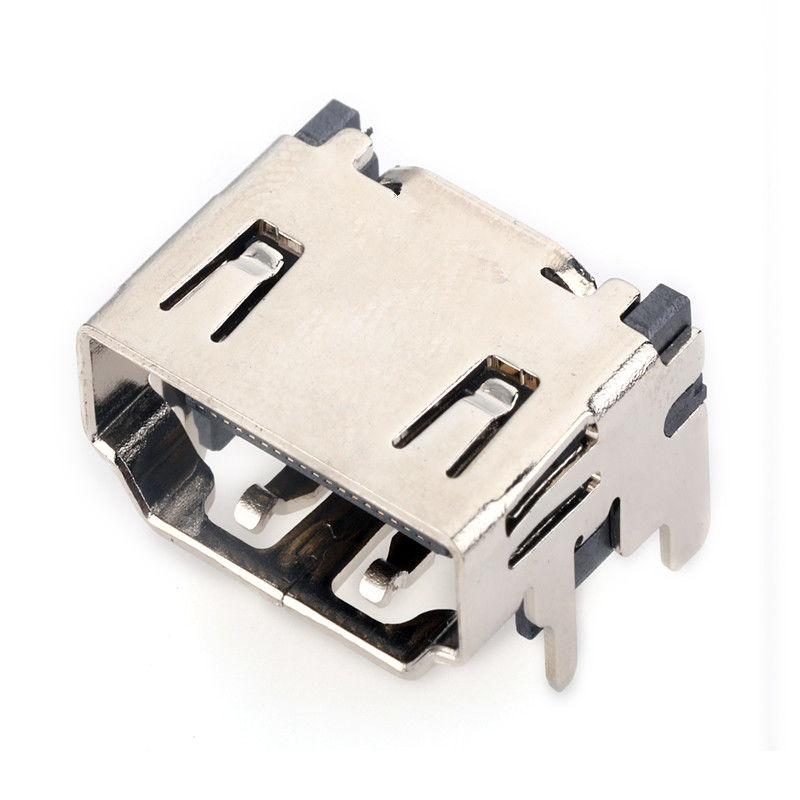 19-stykowe złącza kablowe Mini DP na HDMI Adapter typu C Poziome złącze gniazda