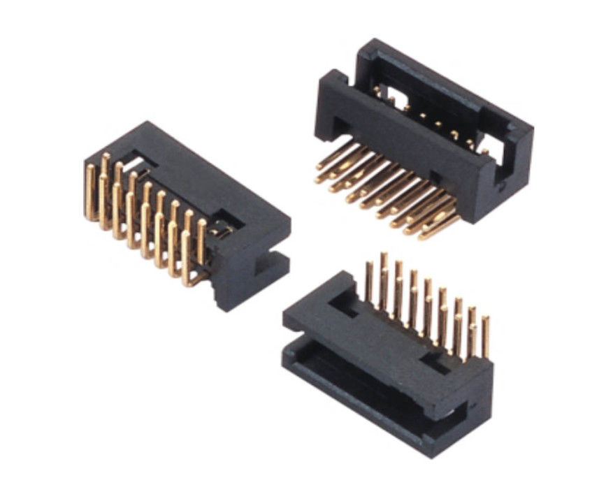 Złącze nagłówka skrzynki 2,0 mm Przewód 90 stopni PA6T do złącza PCB