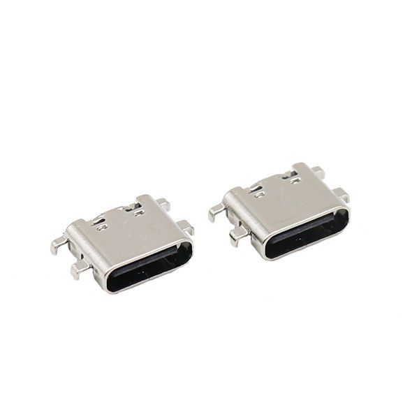 6-stykowe złącza USB typu C Gniazdo płytki tonące płytki żeńskie 0,8 mm 3,1 mm