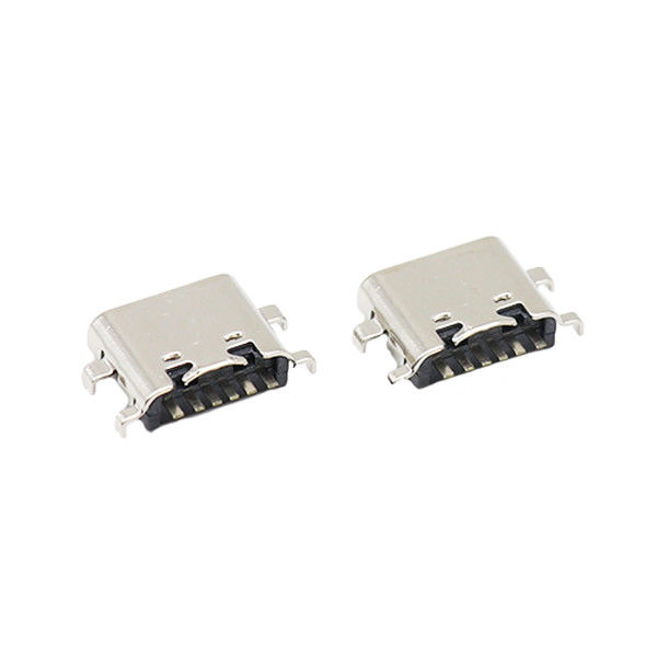6-stykowe złącza USB typu C Gniazdo płytki tonące płytki żeńskie 0,8 mm 3,1 mm