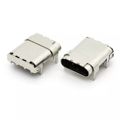 GÓRNE MOCOWANIE Przez otwór SMT Typ 24-pinowe złącze żeńskie USB 3.1 C do płytki drukowanej