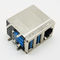 PBT Combo USB 3.0 Złącze RJ45 180 stopni do sieci LAN Ethernet