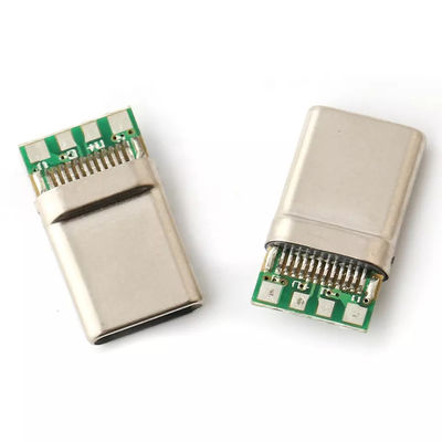 12pin USB 3.1 USB C złącze męskie drut lutowniczy PCB interfejs wtyczki USB