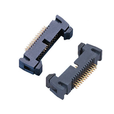 Złącze DIP osłonięte 40-Szpilkaowe złącze dwurzędowe Ultrashort Ear 2,54 Mm Poziom Header