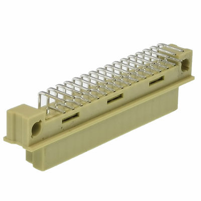 Złącze pod kątem prostym Din41612 PCB 2,54 mm osłonięte złącze męskie 2 * 16 Szpilkaów